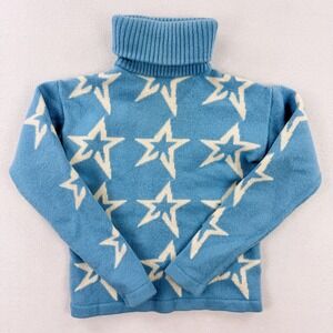 PERFECT MOMENT Star Dust Sweater Knits Size XXS Womens Light Blue